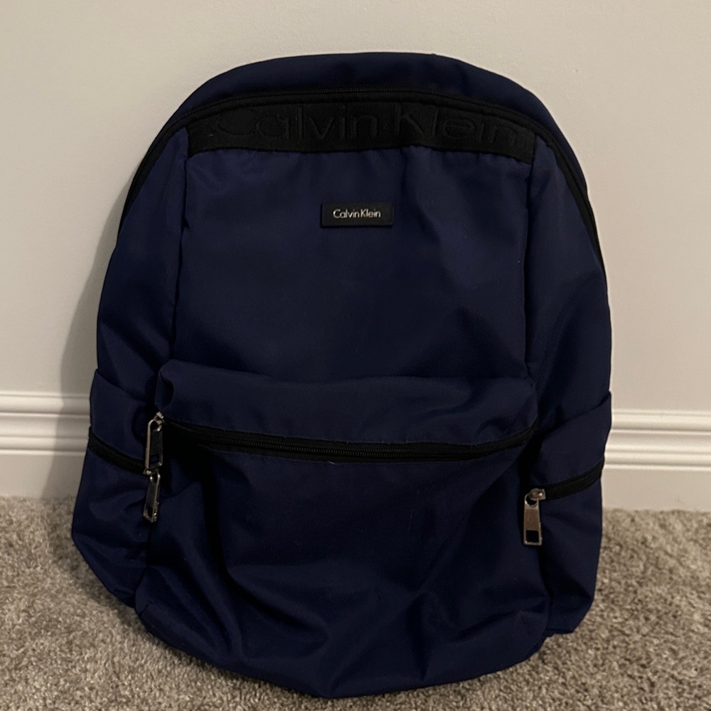 Calvin Klein Navy Backpack